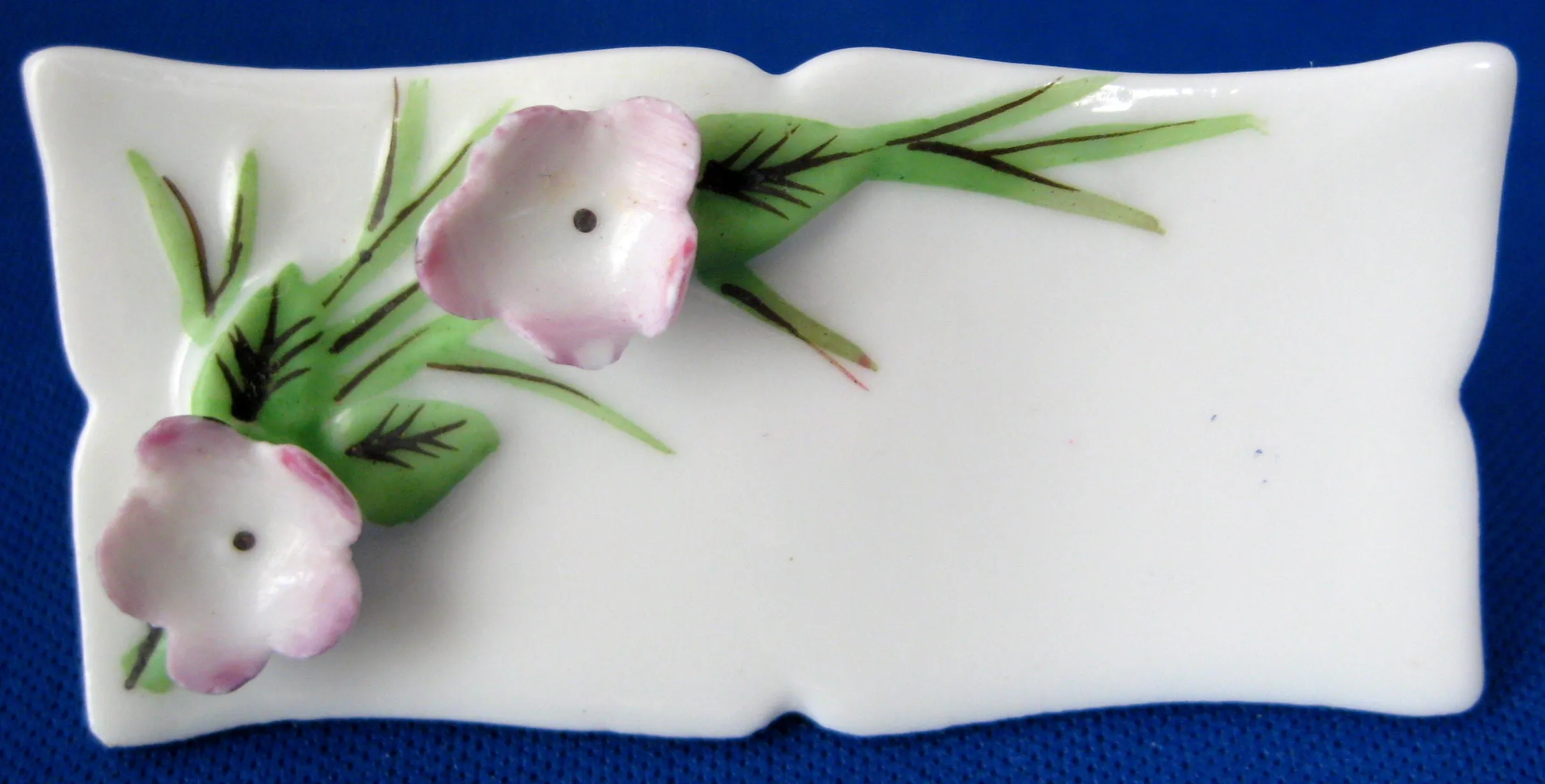 Place Cards Name Cards Floral Bone China Set Of 6 Vintage Japan 1950s Boxed