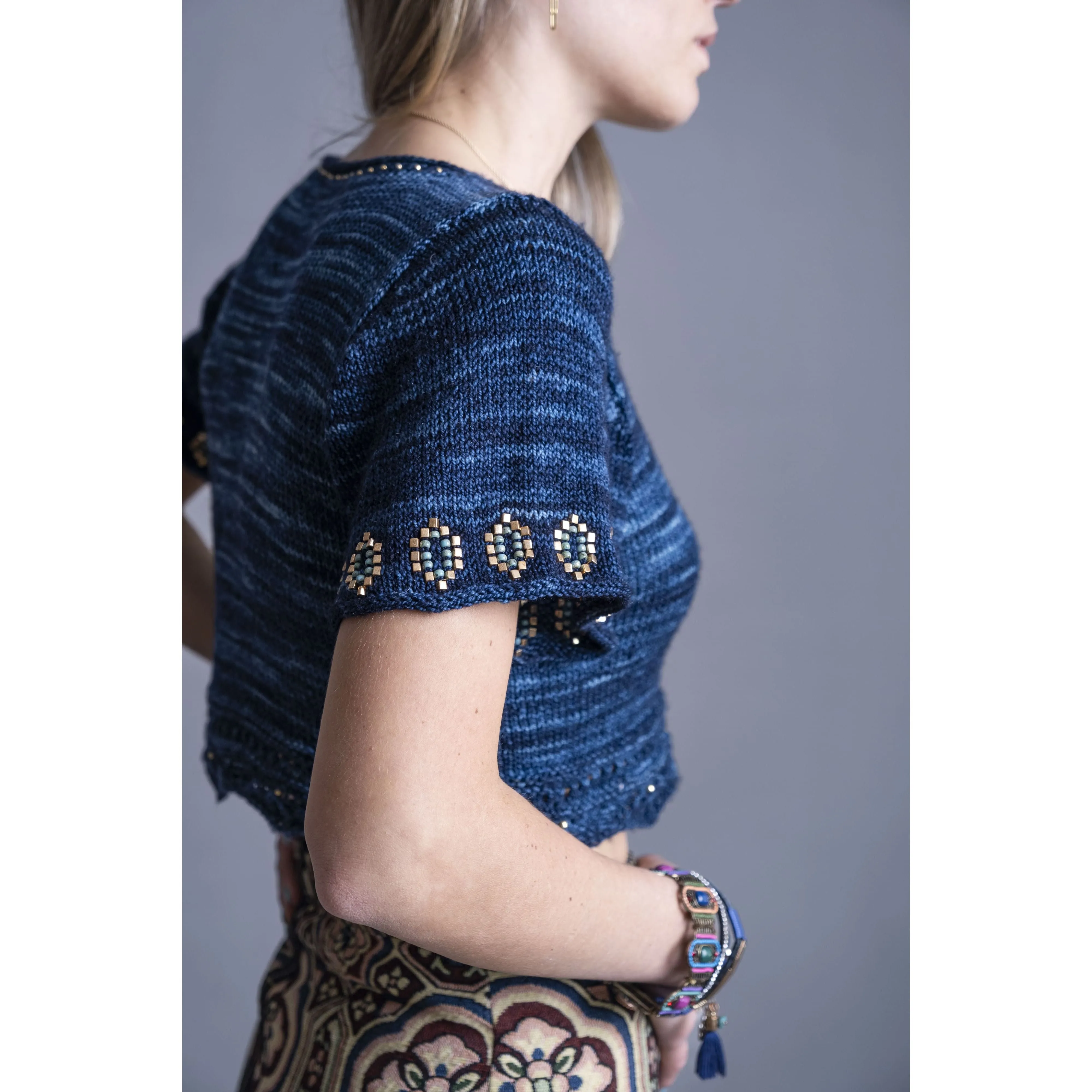 Pope Knits - Diamonds Top - Digital pattern