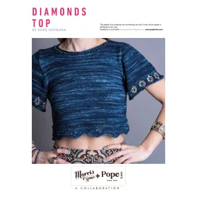 Pope Knits - Diamonds Top - Digital pattern