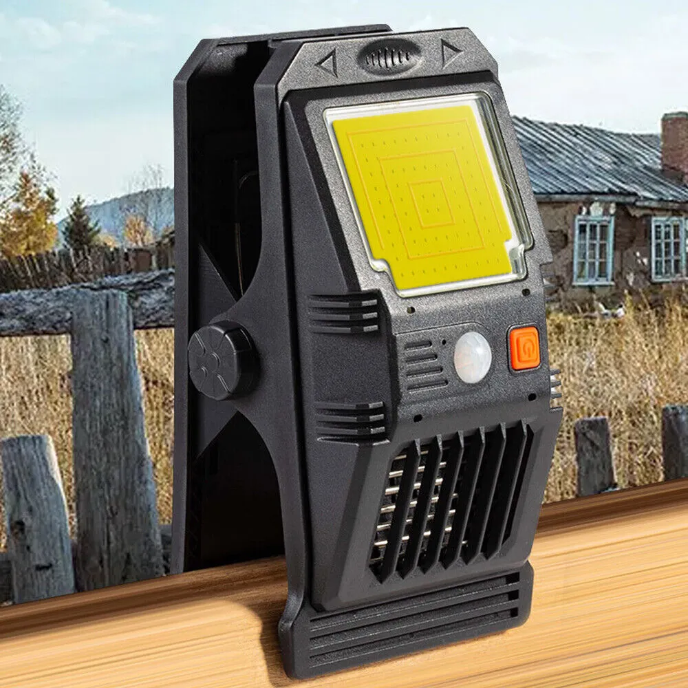 Portable 2-In-1 Clip-On Solar Motion Light -Big