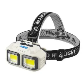 Powerful LED Induction Headlamp Type-C Charge 4 Lighting Modes Head Flashlight Waterproof Camping Fishing Mining Headlight