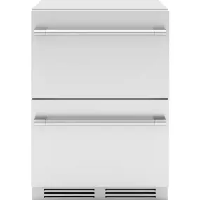 Presrv 24 In. Dual Zone Outdoor Refrigerator Drawers