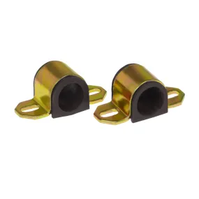 Prothane Universal Sway Bar Bushings (Pair) - Front, Rear Sway Bar - Polyurethane - Black - 1-1/4" Diameter - Fits "B" Bracket