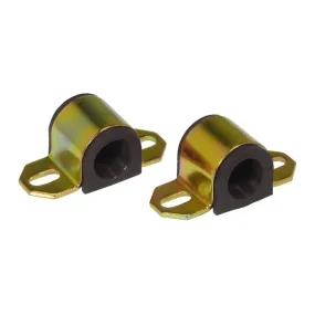 Prothane Universal Sway Bar Bushings (Pair) - Front, Rear Sway Bar - Polyurethane - Black - 1-1/8" Diameter - Fits "B" Bracket