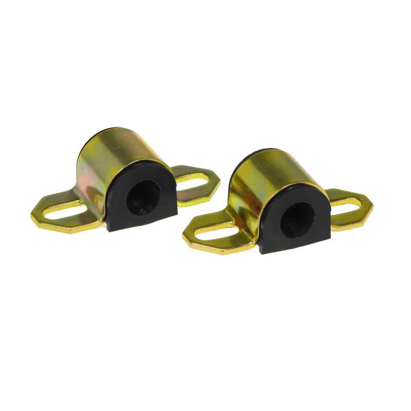 Prothane Universal Sway Bar Bushings (Pair) - Front, Rear Sway Bar - Polyurethane - Black - 1" Diameter - Fits "B" Bracket
