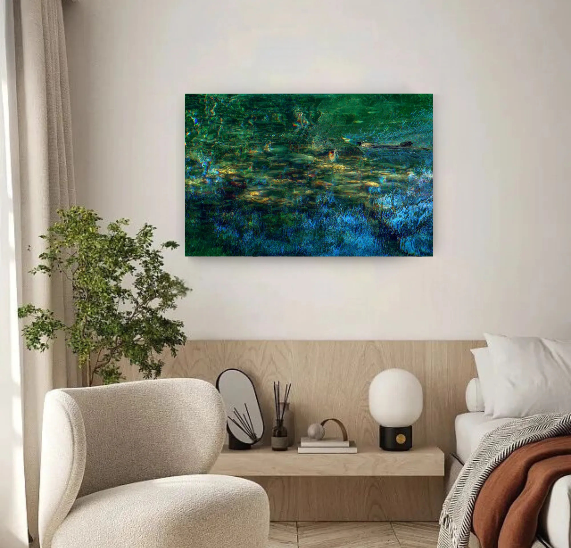 "Portrait of Wind - Creek", Fine Art Photography