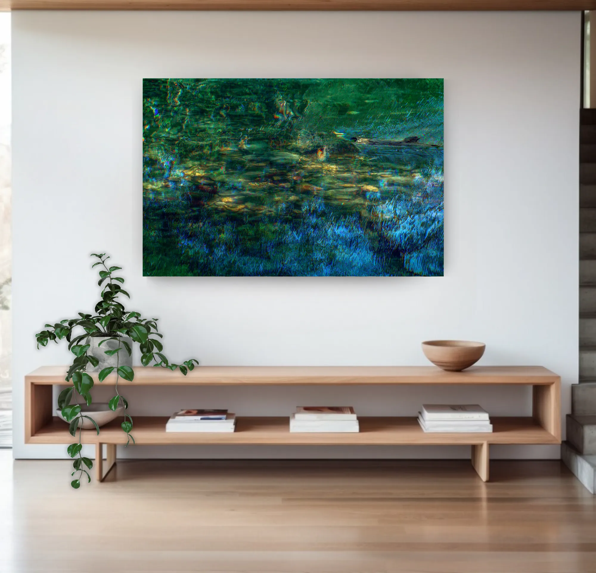 "Portrait of Wind - Creek", Fine Art Photography