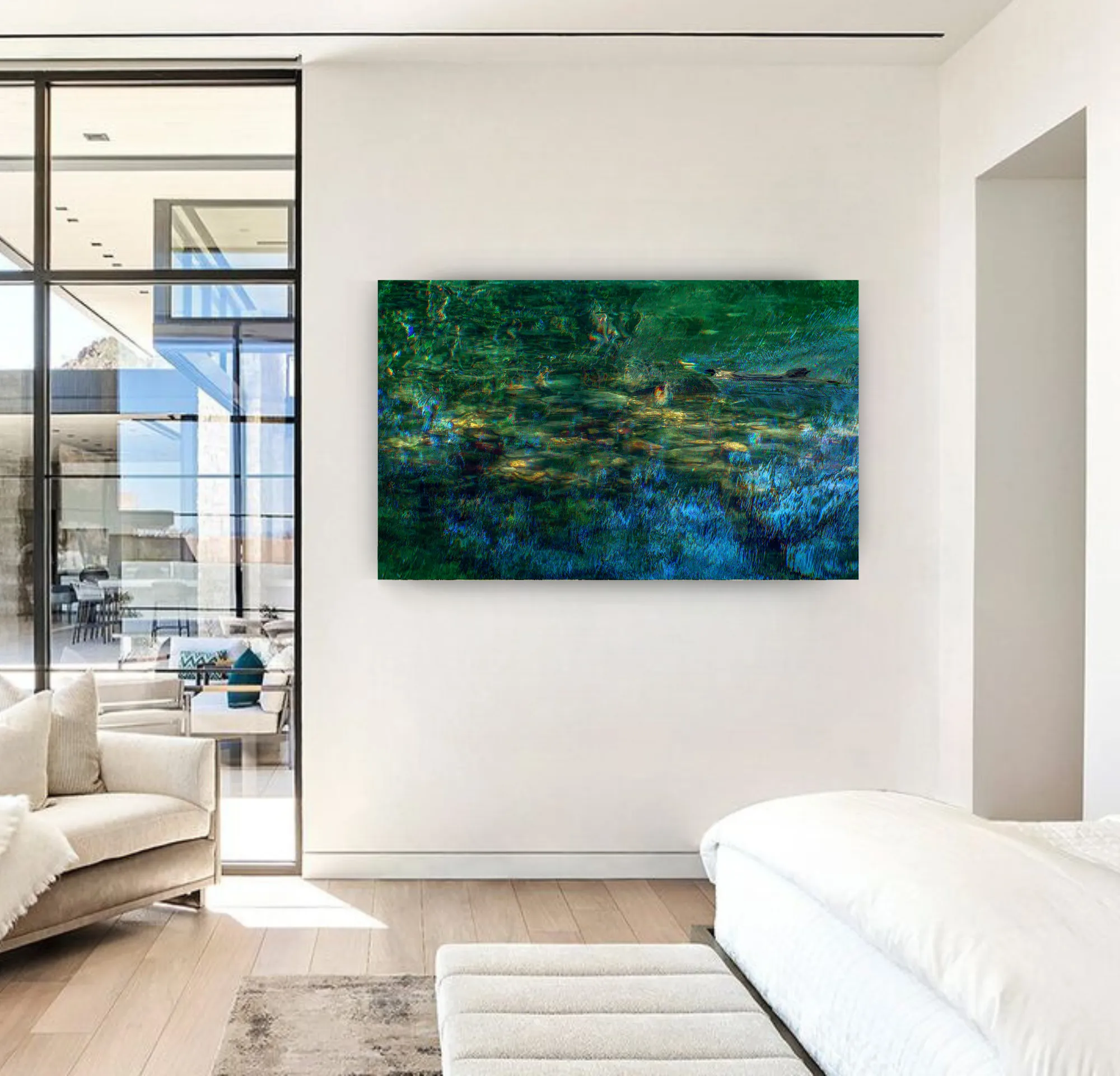"Portrait of Wind - Creek", Fine Art Photography