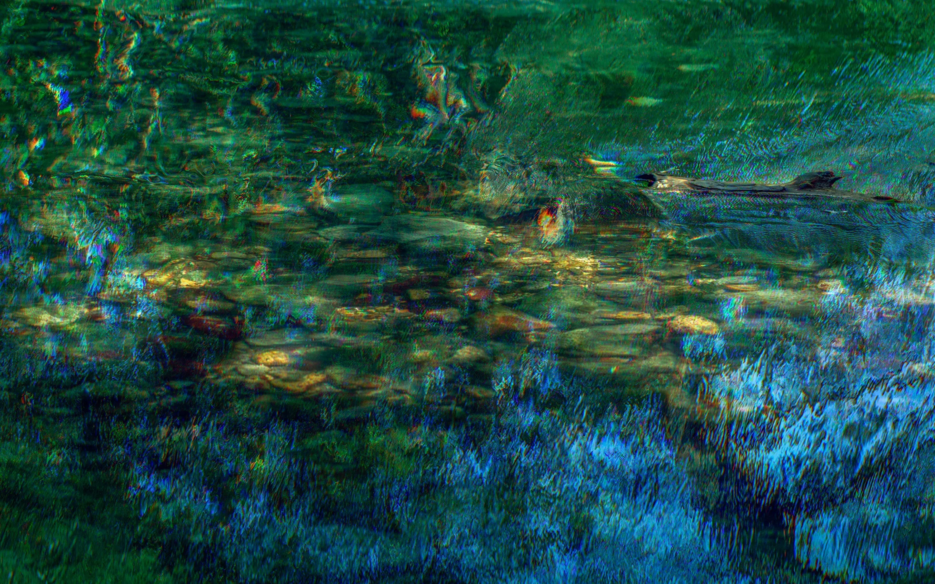 "Portrait of Wind - Creek", Fine Art Photography