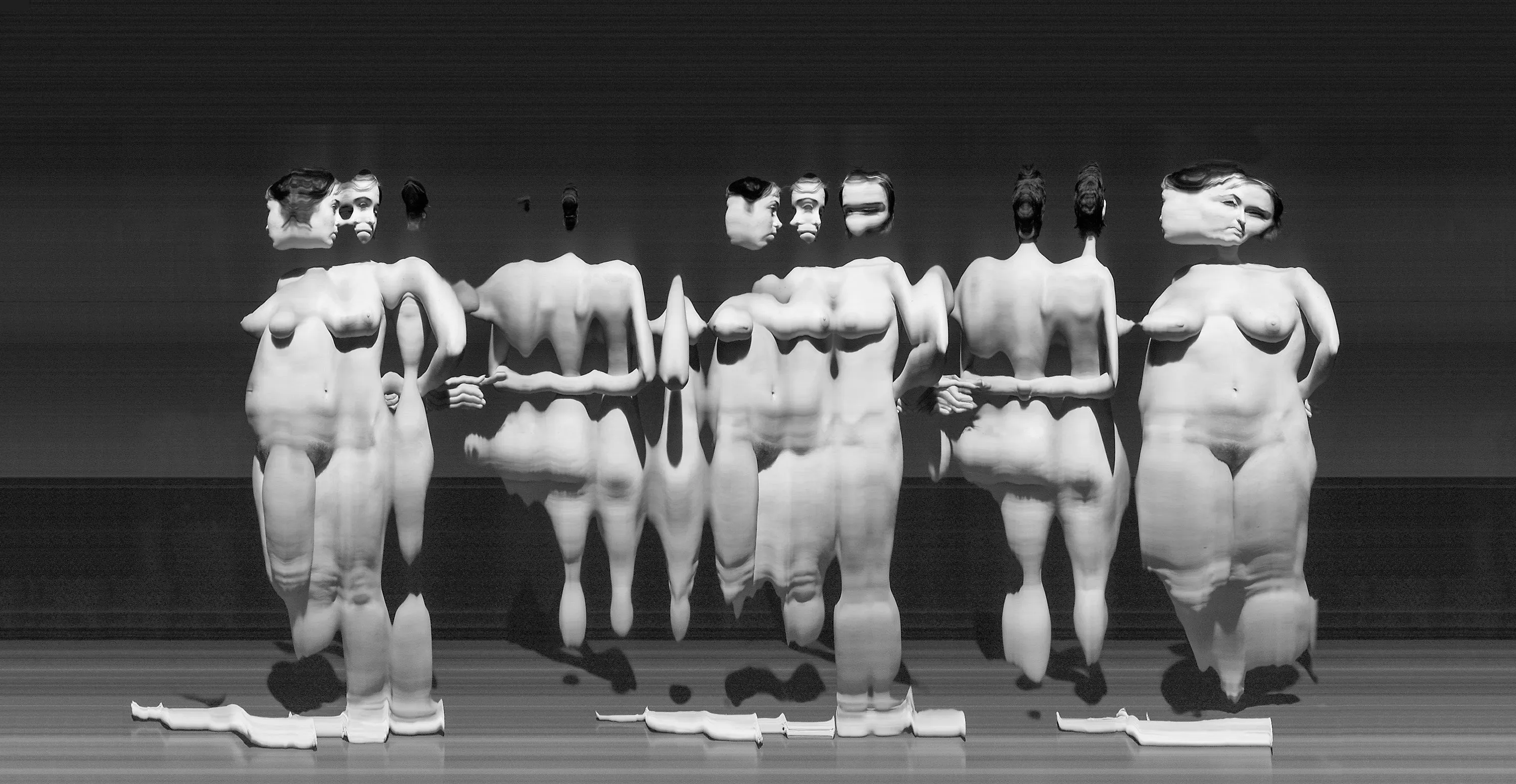 "Temporal Form No. 2 Heizenberg Figure", Fine Art Photography