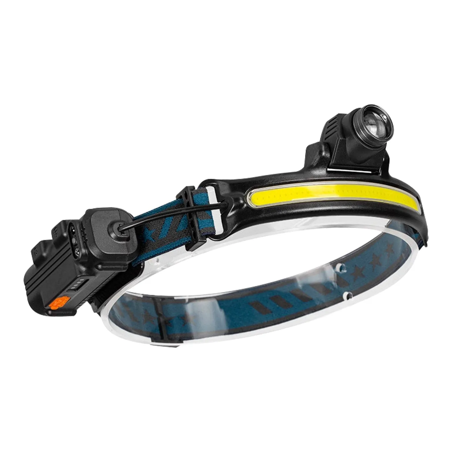 Rechargeable Motion Sensor Head Lamp 6 Light Modes