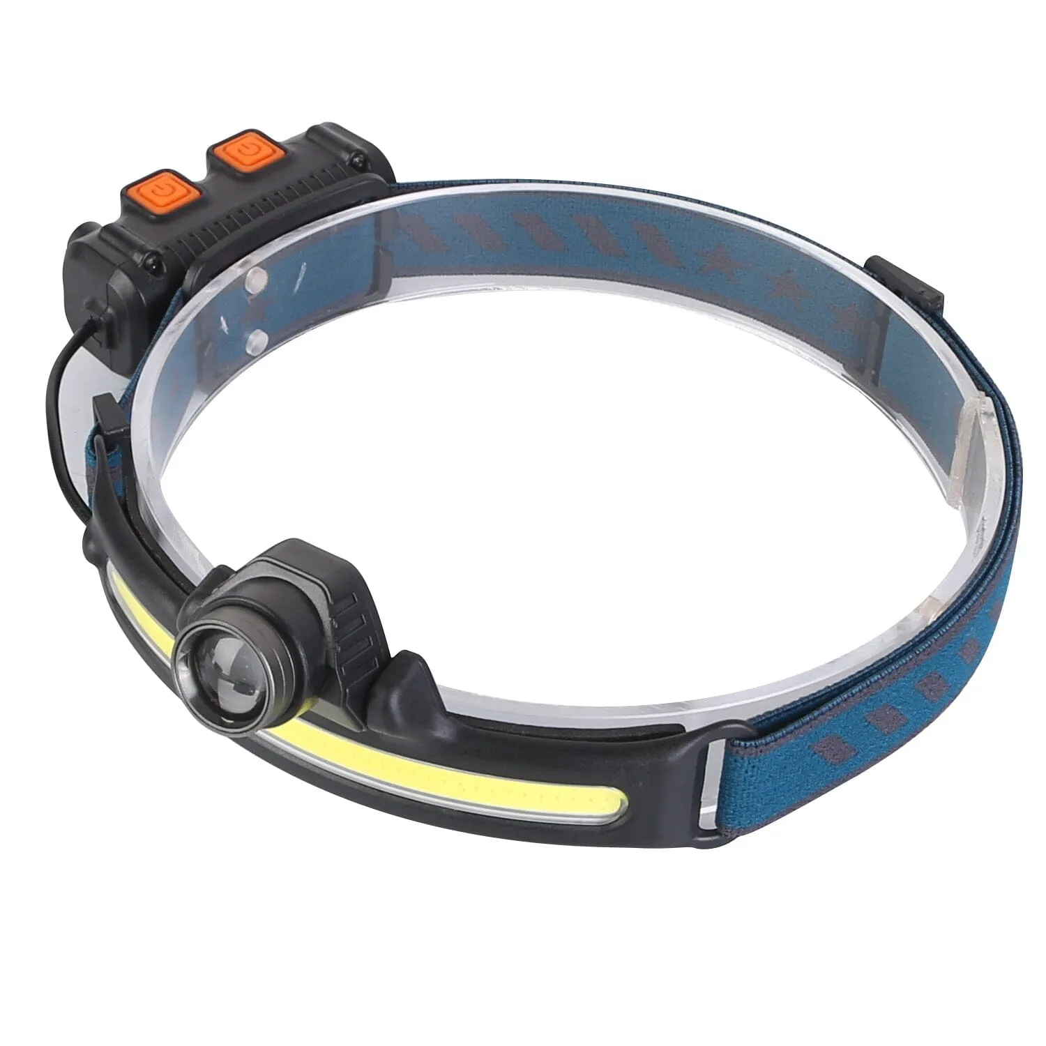 Rechargeable Motion Sensor Head Lamp 6 Light Modes