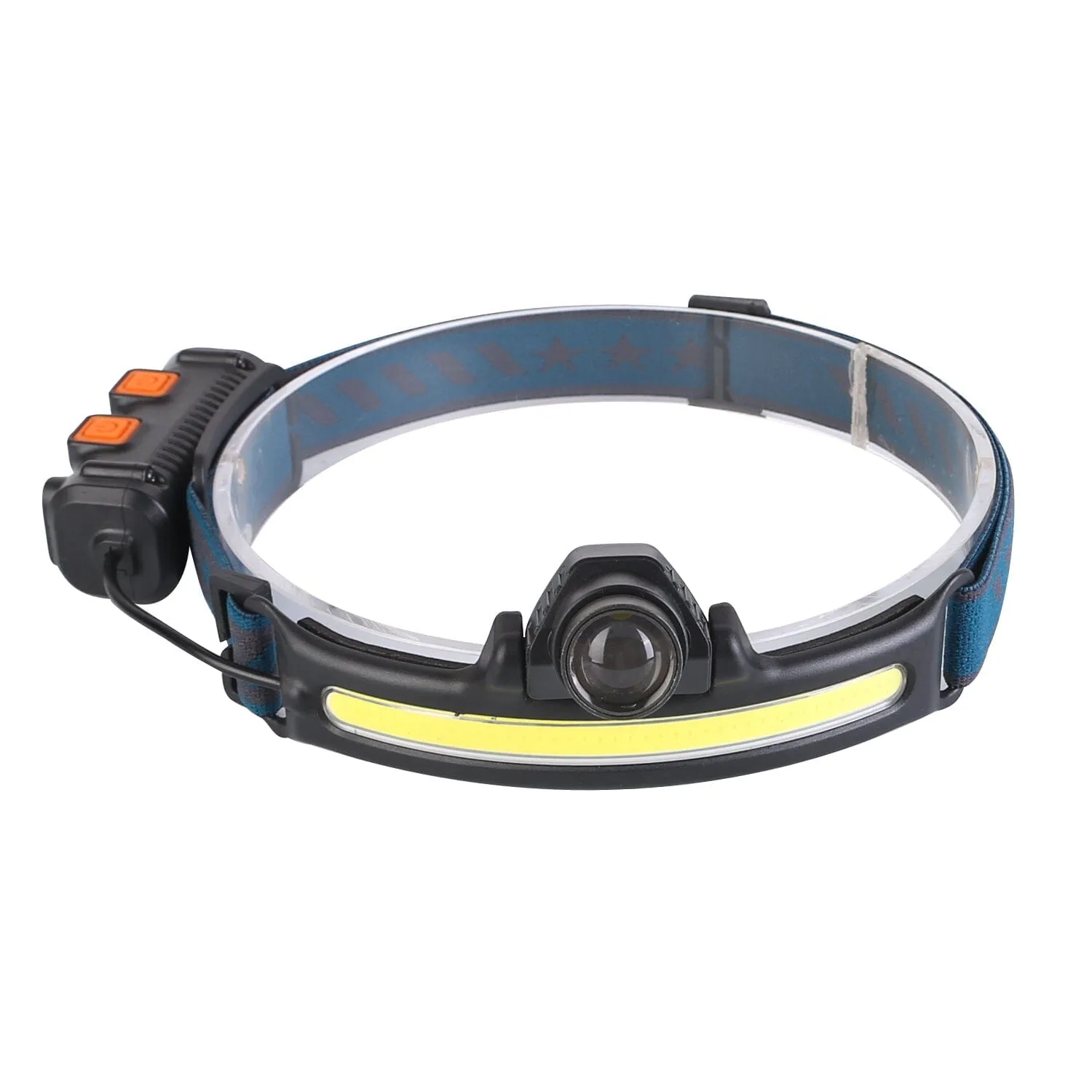 Rechargeable Motion Sensor Head Lamp 6 Light Modes