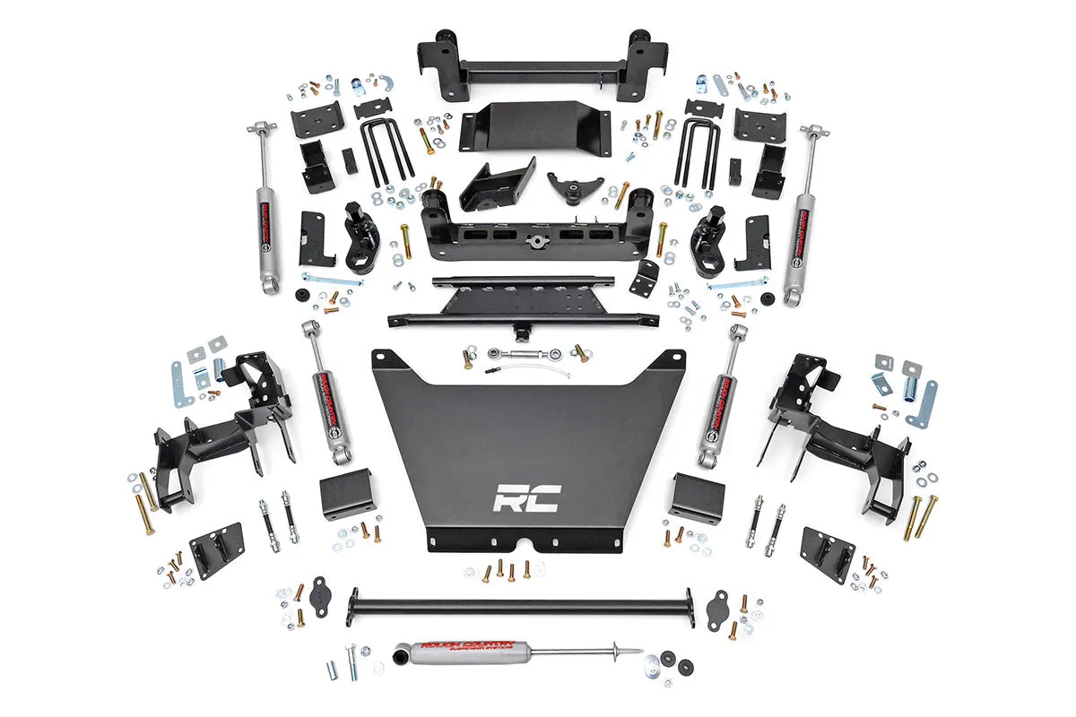 Rough Country Lift Kit Chevy S10 Pickup 4WD (94-04) 6" Lift  - Non-Torsion Bar Drop Kits