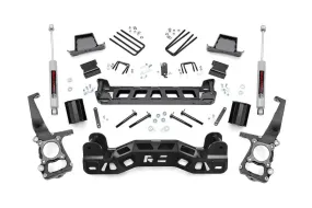 Rough Country Lift Kit Ford F150 2WD (09-10) 6" Suspension Lift Kits w/ Strut Spacers & Shocks