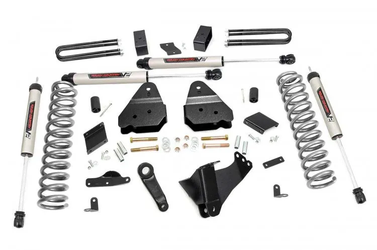 Rough Country Lift Kit Ford F250 Super Duty 4WD (11-14) 4.5" Suspension Lift Kits w/ Shocks