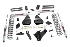 Rough Country Lift Kit Ford F250 Super Duty 4WD (11-14) 4.5" Suspension Lift Kits w/ Shocks