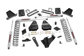 Rough Country Lift Kit Ford F250 Super Duty 4WD (15-16) 4.5" Suspension Lift Kits w/ Overload Springs