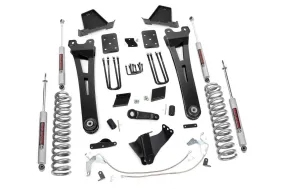 Rough Country Lift Kit Ford F250 Super Duty 4WD (15-16) 6" Suspension Lift Kits w/ Shock