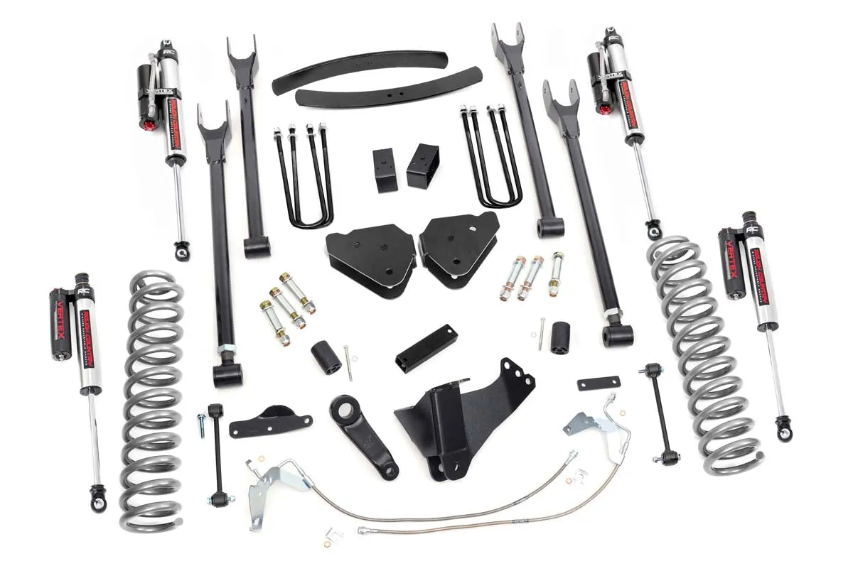 Rough Country Lift Kit Ford F250/F350 Super Duty 4WD (08-10) 6" Suspension Lift Kits w/ or w/o Control Arms