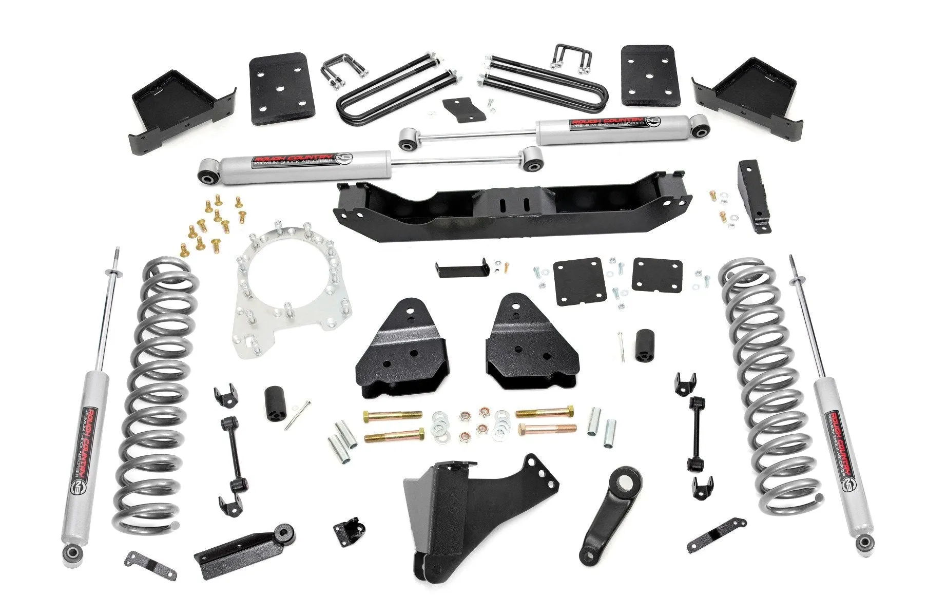 Rough Country Lift Kit Ford F250/F350 Super Duty 4WD Diesel (17-22) 4.5" Suspension Lift Kits