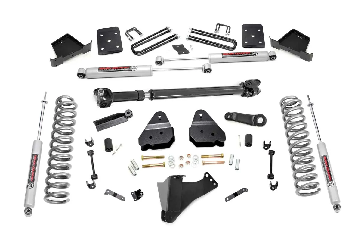 Rough Country Lift Kit Ford F250/F350 Super Duty 4WD Diesel (17-22) 4.5" Suspension Lift Kits