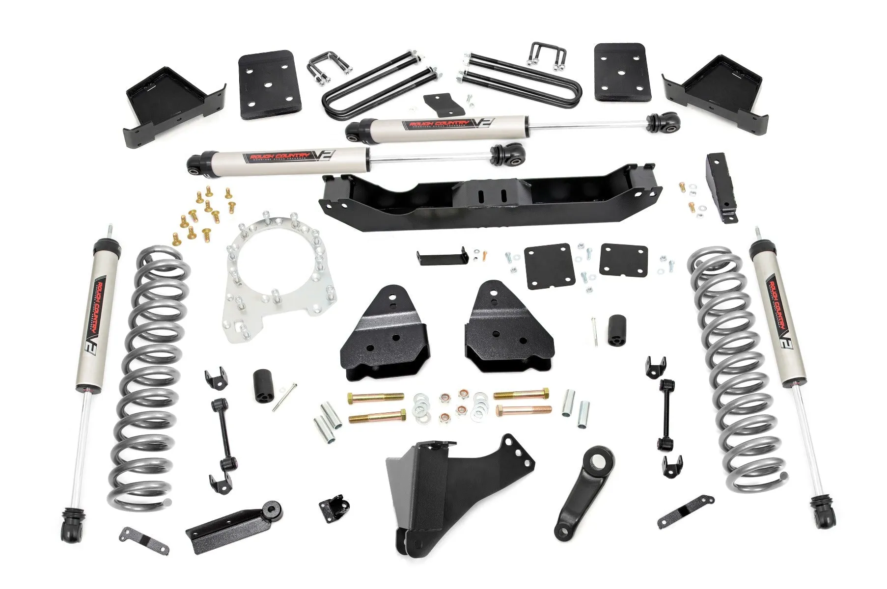 Rough Country Lift Kit Ford F250/F350 Super Duty 4WD Diesel (17-22) 4.5" Suspension Lift Kits