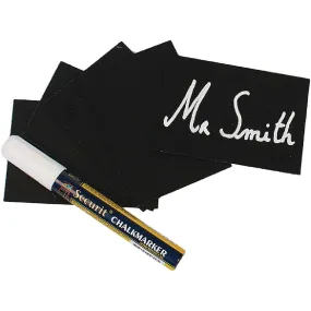 Securit Mini Chalkboard Tag Making Kit A8 (Pack of 20) - CL310