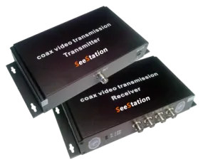 SeeStation 4 CAMERAS~1 COAX  (Audio & Video Multiplexer)