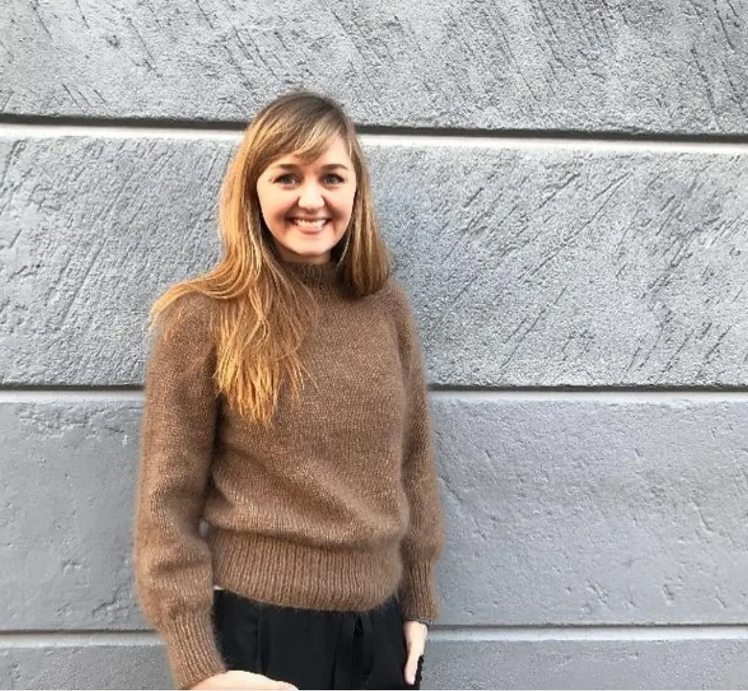 Simple and simple sweater - Pattern from Knitting for Olive