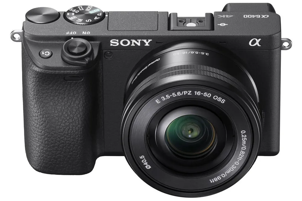 Sony a6400 Mirrorless APS-C Interchangeable-Lens Camera with 16-50mm lens