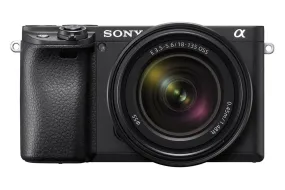 Sony a6400 Mirrorless APS-C Interchangeable-Lens Camera with 18-135mm lens