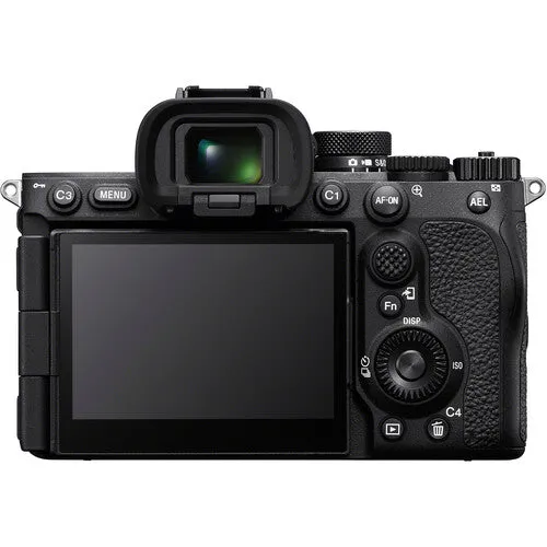 Sony Alpha a7R V Mirrorless Digital Camera (Black, Body Only) Bundle with 128GB V90 SD Card, Backpack, Extra Battery, Charger, Mic, Octopus Tripod, Wrist Strap and Accessories