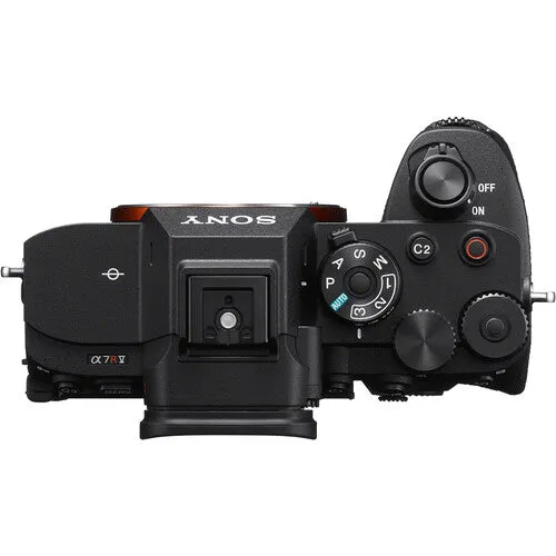 Sony Alpha a7R V Mirrorless Digital Camera (Black, Body Only) Bundle with 128GB V90 SD Card, Backpack, Extra Battery, Charger, Mic, Octopus Tripod, Wrist Strap and Accessories