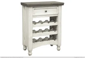 Stone 1 Drawer,12 Bottler holder fixed shelves