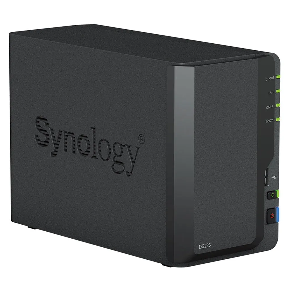 Synology DiskStation DS223 2-Bay Cloud Storage NAS Enclosure