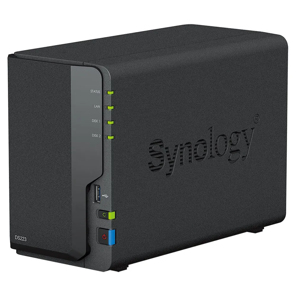 Synology DiskStation DS223 2-Bay Cloud Storage NAS Enclosure