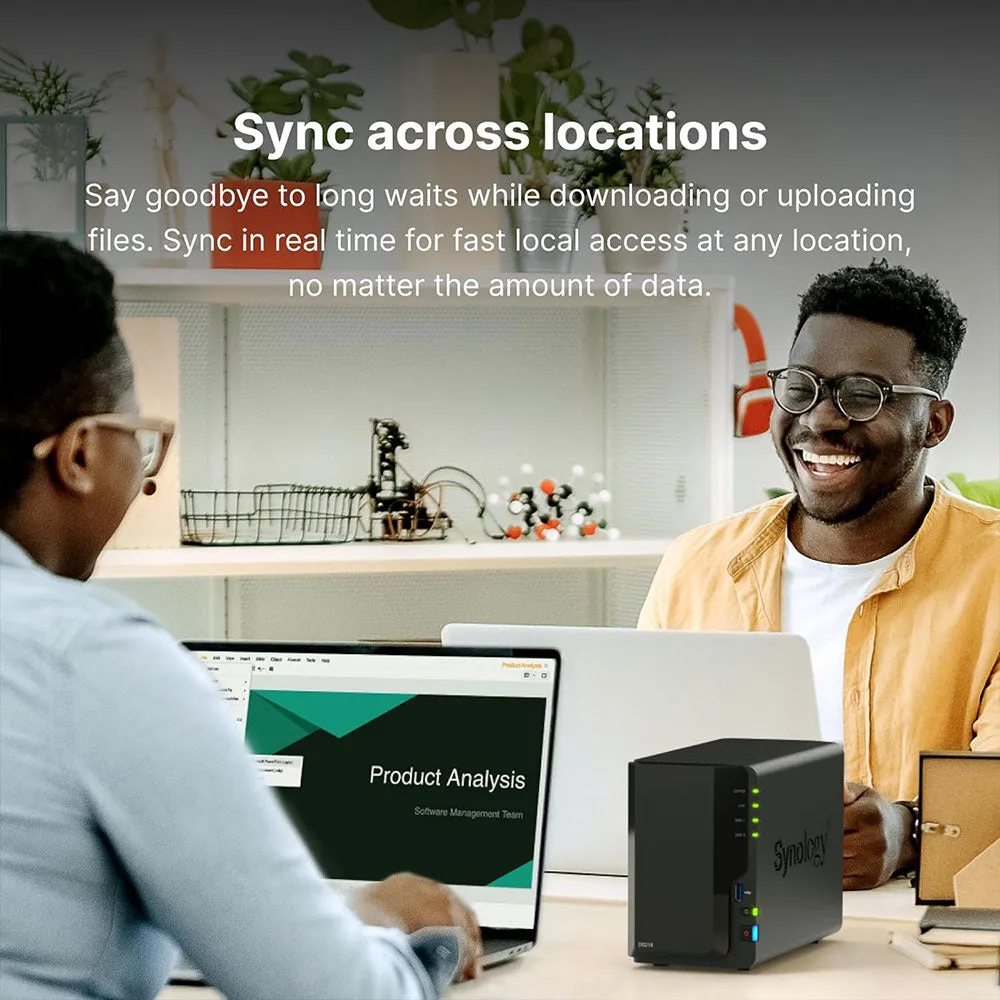 Synology DiskStation DS223 2-Bay Cloud Storage NAS Enclosure
