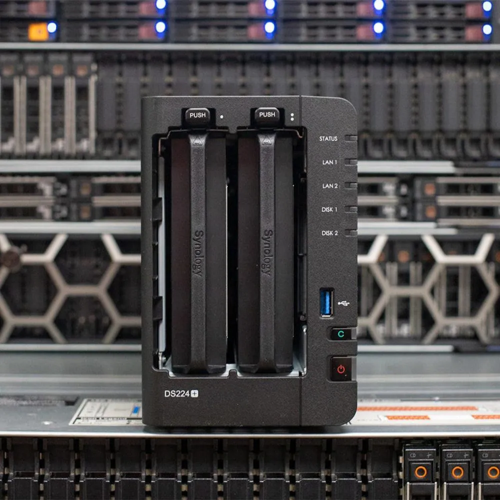 Synology DiskStation DS224  2-Bay Cloud Storage NAS Enclosure