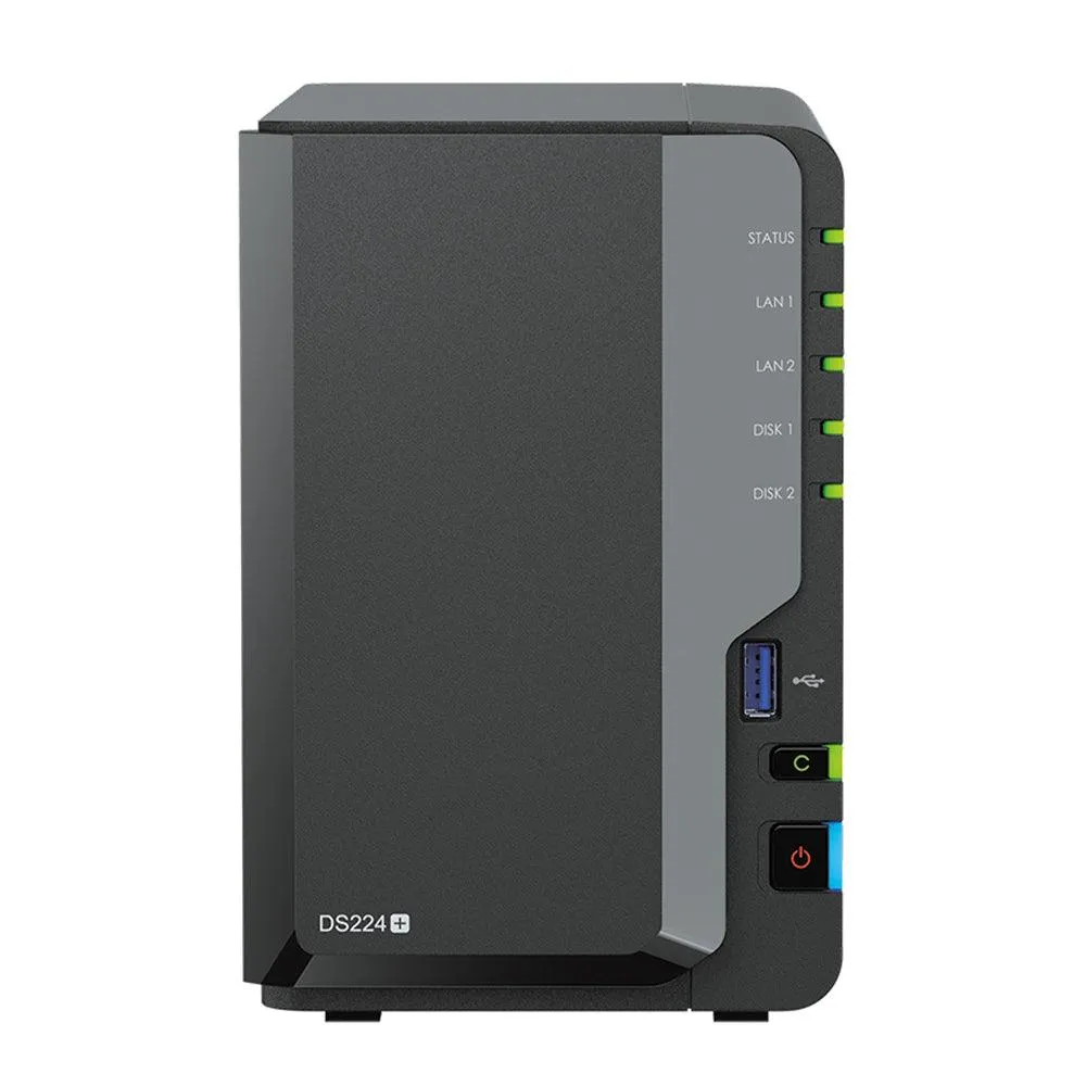 Synology DiskStation DS224  2-Bay Cloud Storage NAS Enclosure