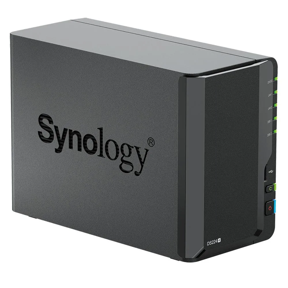 Synology DiskStation DS224  2-Bay Cloud Storage NAS Enclosure