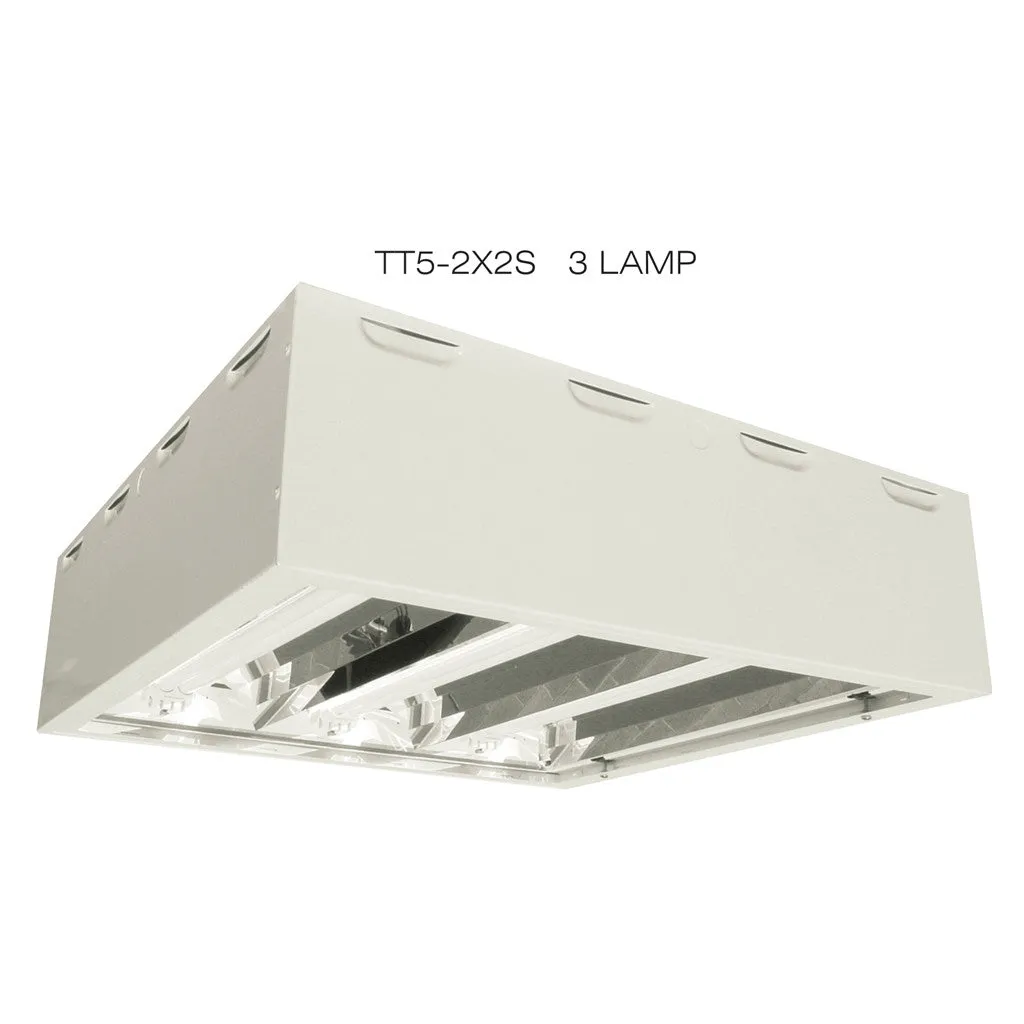 T5HO TWIN-TUBE FLUORESCENT 3, 4 & 5 LAMP SURFACE MOUNT LIGHTING FIXTURES