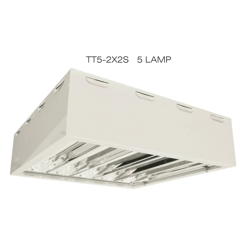 T5HO TWIN-TUBE FLUORESCENT 3, 4 & 5 LAMP SURFACE MOUNT LIGHTING FIXTURES