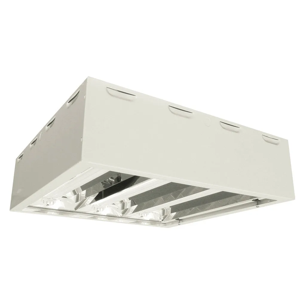 T5HO TWIN-TUBE FLUORESCENT 3, 4 & 5 LAMP SURFACE MOUNT LIGHTING FIXTURES