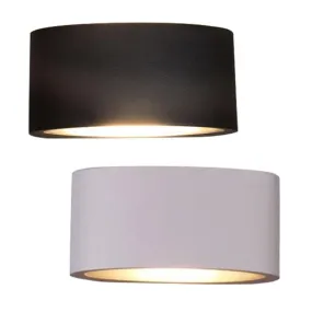 Tama Outdoor LED Up/Down Wall Light S/M in Black or Sand White 6.8W CLA Lighting - PL-TAMA1, PL-TAMA2
