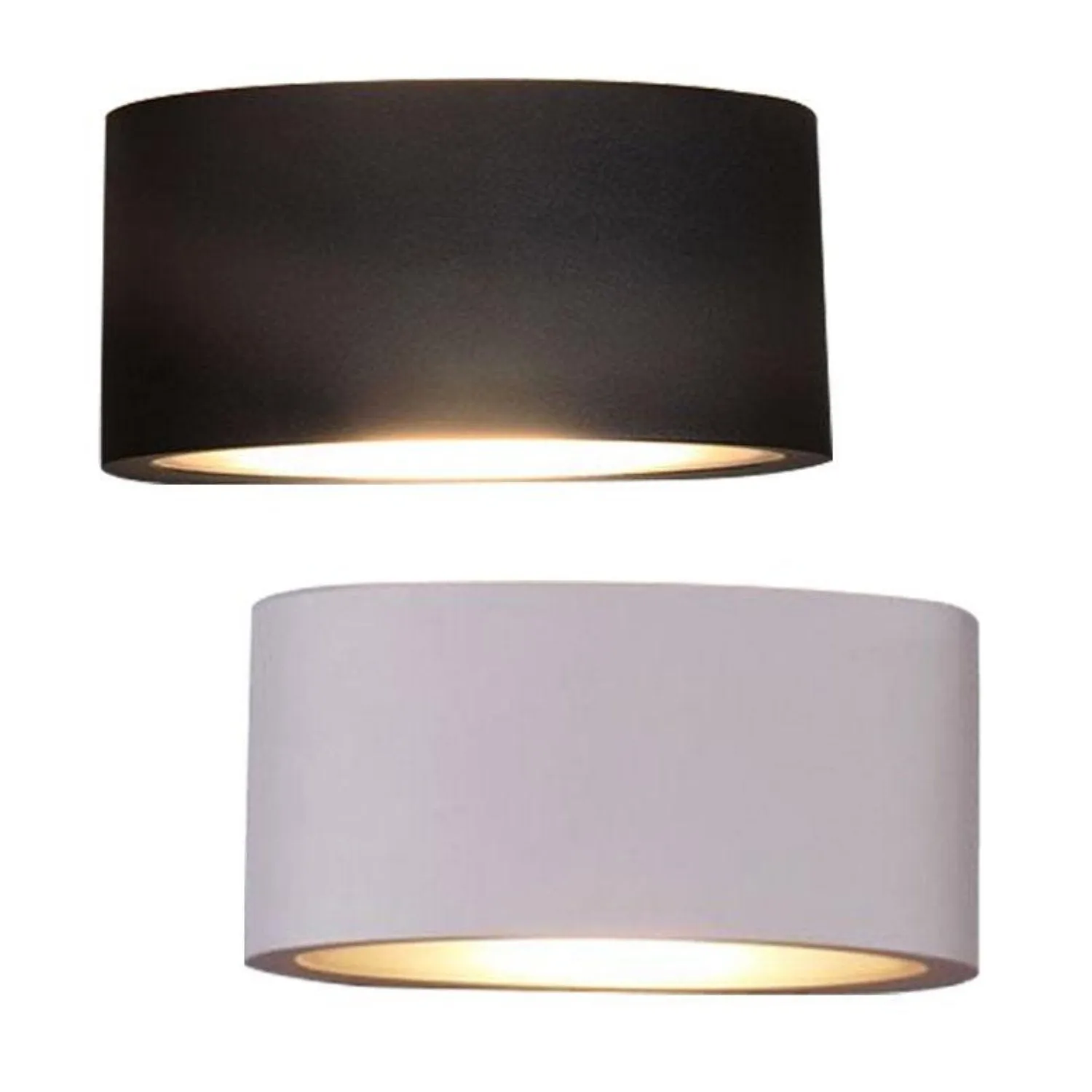 Tama Outdoor LED Up/Down Wall Light S/M in Black or Sand White 6.8W CLA Lighting - PL-TAMA1, PL-TAMA2
