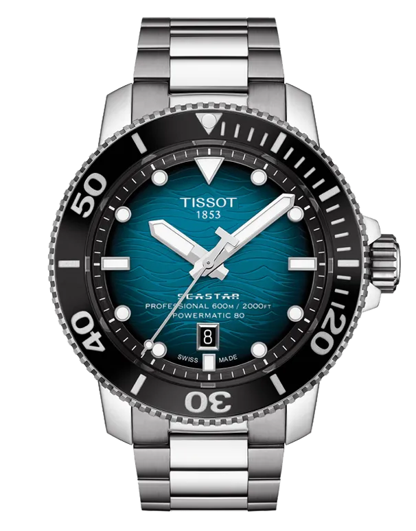 Tissot Seastar 2000 Powermatic 80 Watch - T120.607.11.041.00 - 783157
