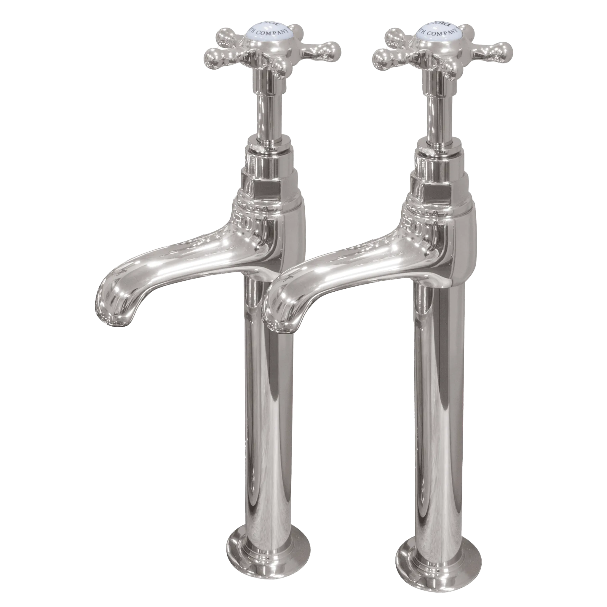 Traditional Brass Pillar Basin Taps
