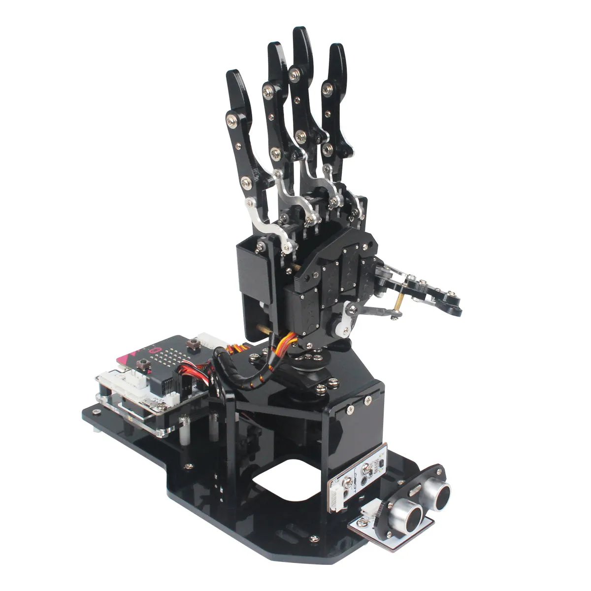 uHandbit: Hiwonder micro:bit Programmable Robotic Hand for AI Learning