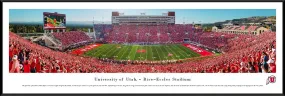 Utah Football - "50 Yard Line" Panorama Framed Print